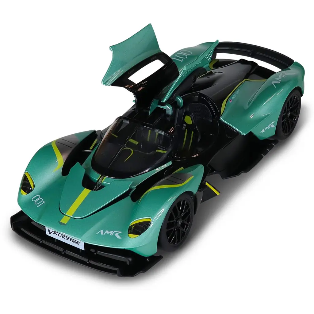 Автомодель - Aston Martin Valkyrie зелений 1:18 (250938AMVKSG) - фото 3