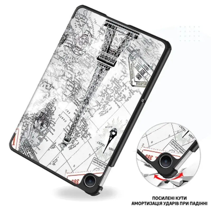Чохол до планшета BeCover Smart Case Xiaomi Redmi Pad 2 SE 9.7" (2026) Paris (715837) - фото 5