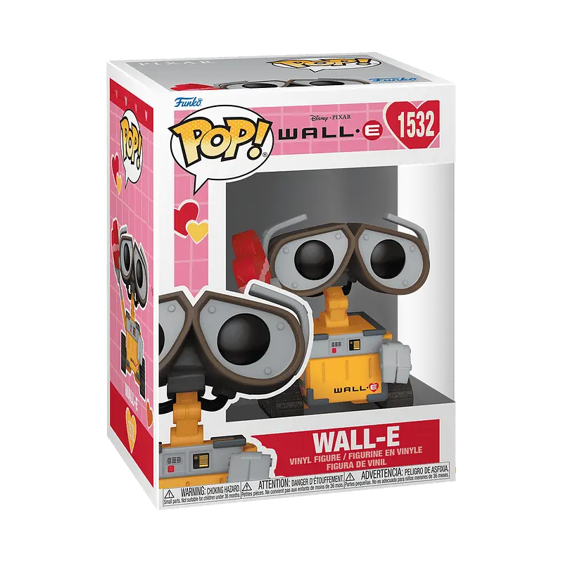 Фигурка Funko Pop Валл-и WALL-E with Heart Box 10 см FP W W 1532 - фото 3