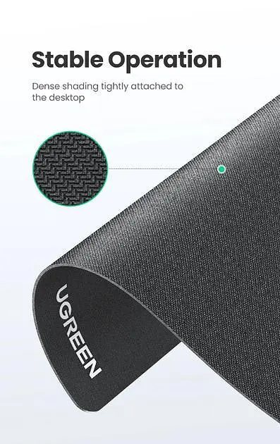 Килимок для миші Ugreen LP126 Чорний 26х21см (90410) - фото 4