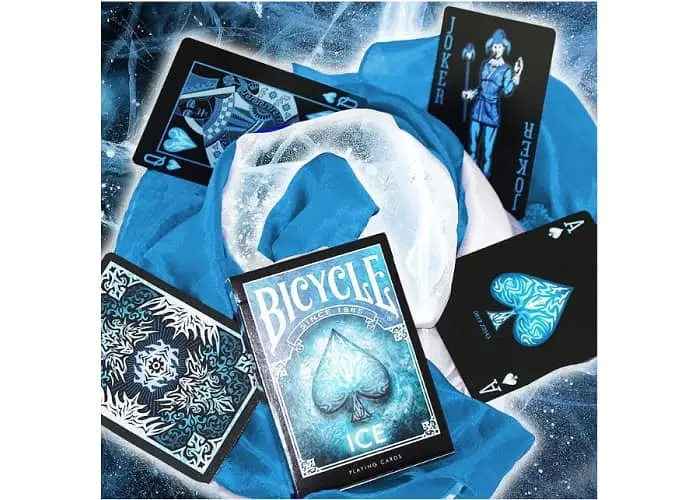 Карты игральные United States Playing Card Company Bicycle Ice (02429) - фото 8