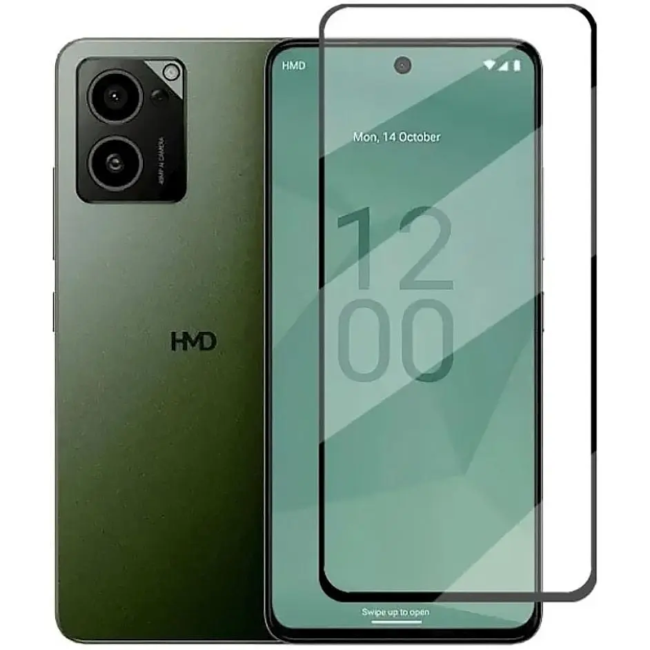 Защитное стекло BeCover для HMD Pulse Pro Black (712487) - фото 4