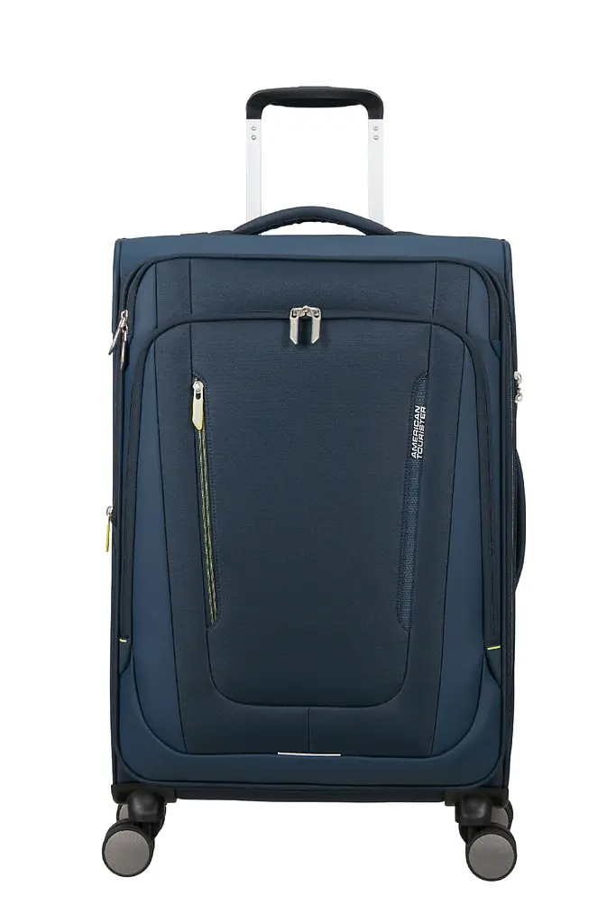 Валіза 68 См American Tourister WANDERLITE DARK NAVY 68x43x29(32) MJ6*41005