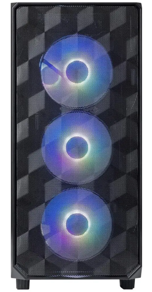 Корпус ProLogix E120 Tempered GlassMesh Black (E120 Black) - фото 3