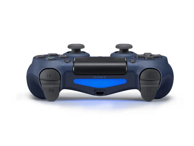 Геймпад Sony DualShock 4 V2 Midnight Blue (9874768) - фото 4