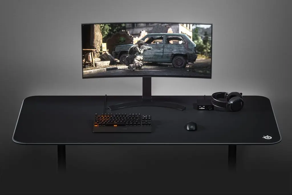 Игровая поверхность SteelSeries QcK 5XL ETAIL 1600x800x3мм (63858) - фото 2