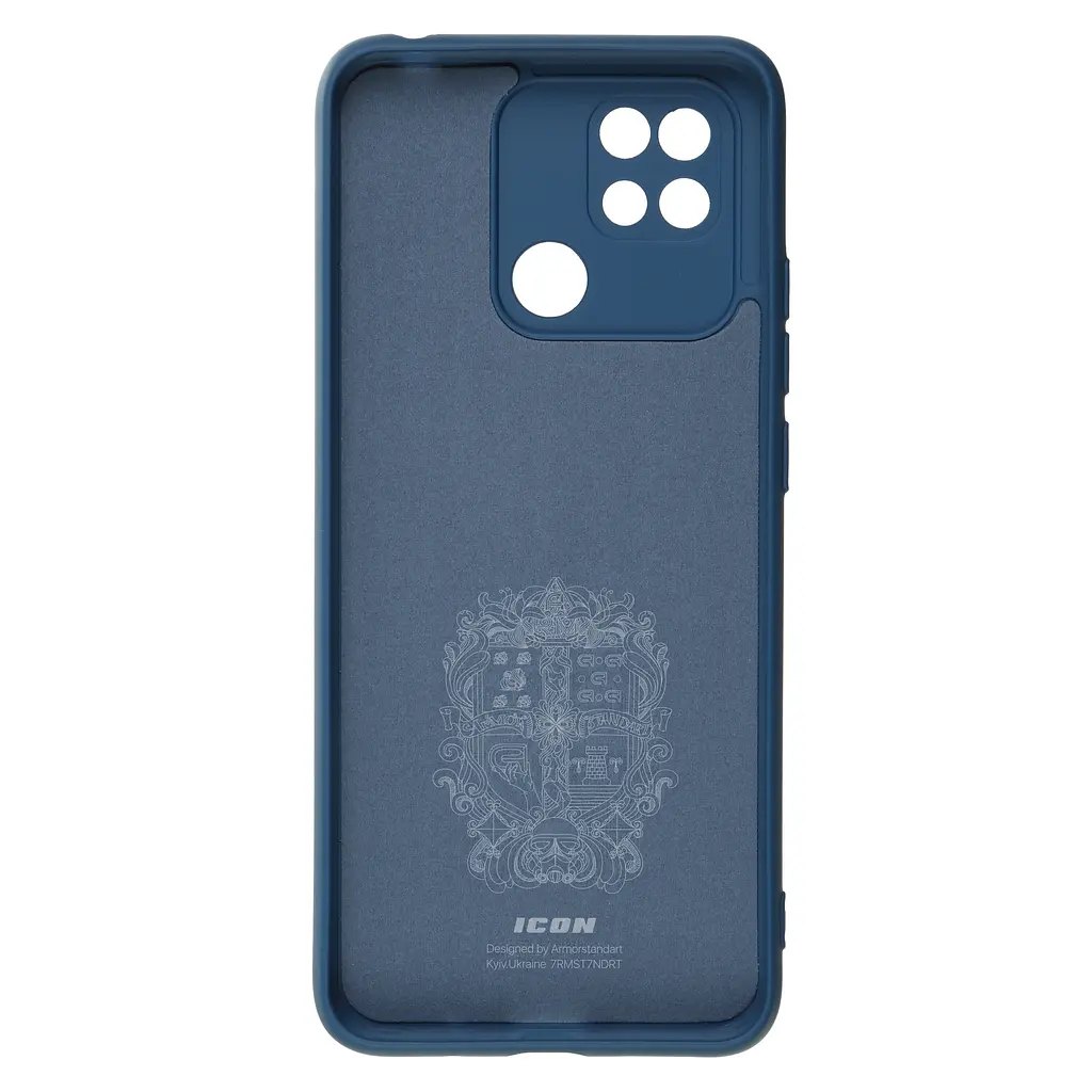 Чехол ArmorStandart ICON для Xiaomi Redmi 10C Camera cover Dark Blue (ARM61309) - фото 2
