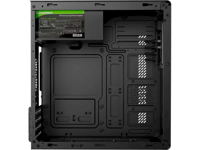 Корпус Gamemax A200-BK-500B 500W Black - фото 3