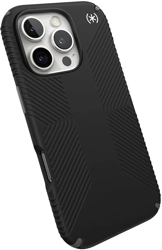 Оригінальний протиударний чохол Speck Presidio2 Grip MagSafe для iPhone 16 Pro (6.3") Black 150761-3205 - фото 8
