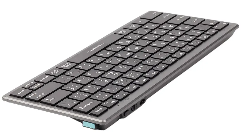 Клавиатура A4Tech Fstyler FBX51C Wireless Grey (FBX51C (Grey)) - фото 3