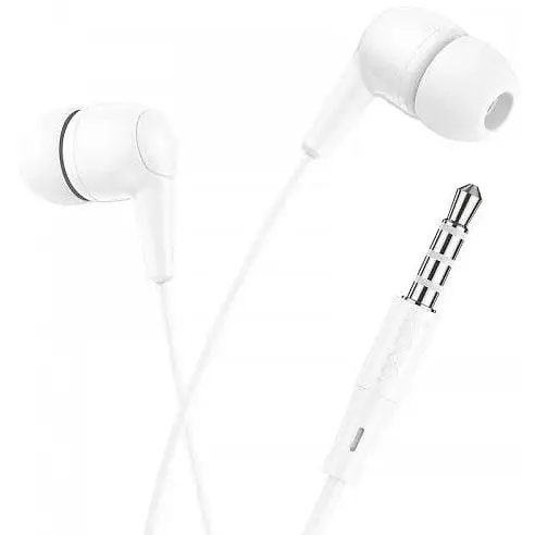 Наушники Hoco M97 Enjoy universal вакуумные с микрофоном черные - фото 7