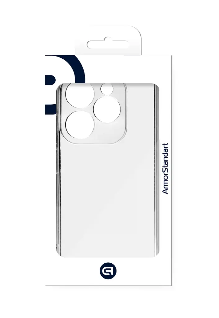 Чехол ArmorStandart Air для Infinix HOT 40i Camera cover Clear - фото 3