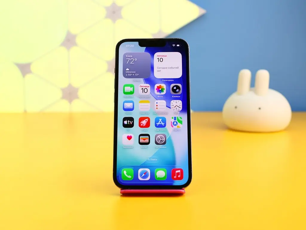 Смартфон Apple iPhone 13 Pro 128GB Sierra Blue (MLVD3) Б/В [171365] - фото 2