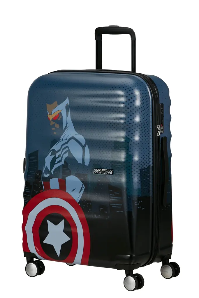Валіза 67 См American Tourister WAVEBREAKER DISNEY CAPITAN AMERICA CITY 67х47х26 31C*03020 - фото 4