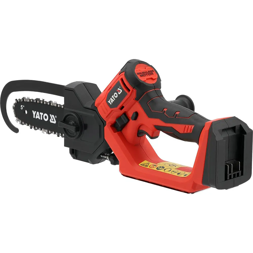Пила цепная Yato плотниковая аккумуляторная Li-Ion 18 В (YT-828116) - фото 3