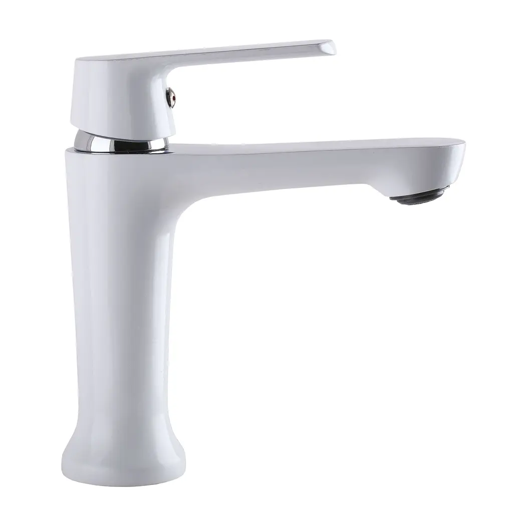 Змішувач для умивальника Globus Lux Laguna GLA-0401-7-white Білий - фото 5
