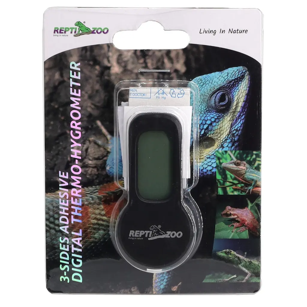 Цифровий гігрометр-термометр Repti-Zoo LCD Thermo-Hygrometr для тераріумів (SH150) - фото 8