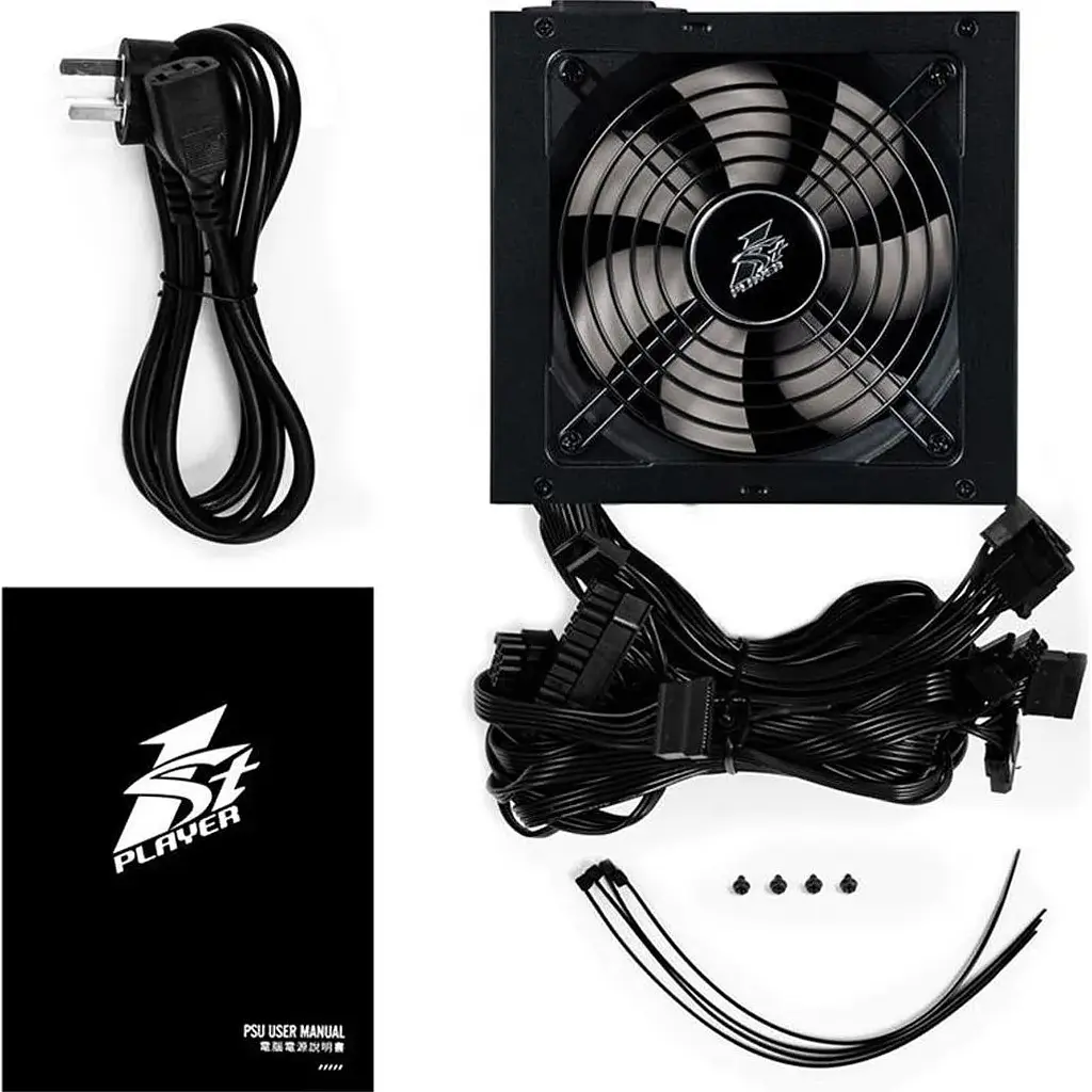 Блок живлення 1stPlayer DK Premium PS-600AX (DKPM-BRZ-600-BK-EU) [140560] - фото 6