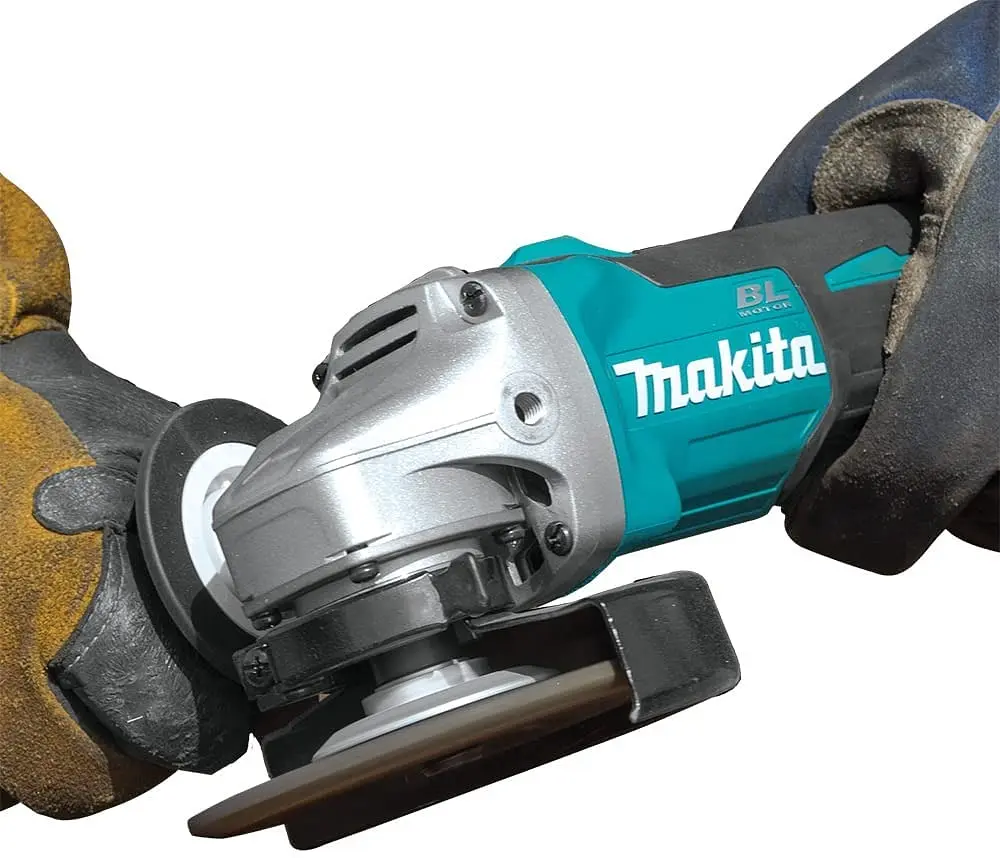 Шліфмашина кутова акумуляторна Makita DGA504BEO1 (125 мм, 8500 об/хв, BL, LXT) - фото 8