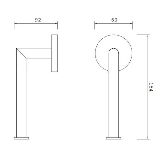 Тримач туалетного паперу Omnires Modern Project black MP60510BL Хром - фото 2