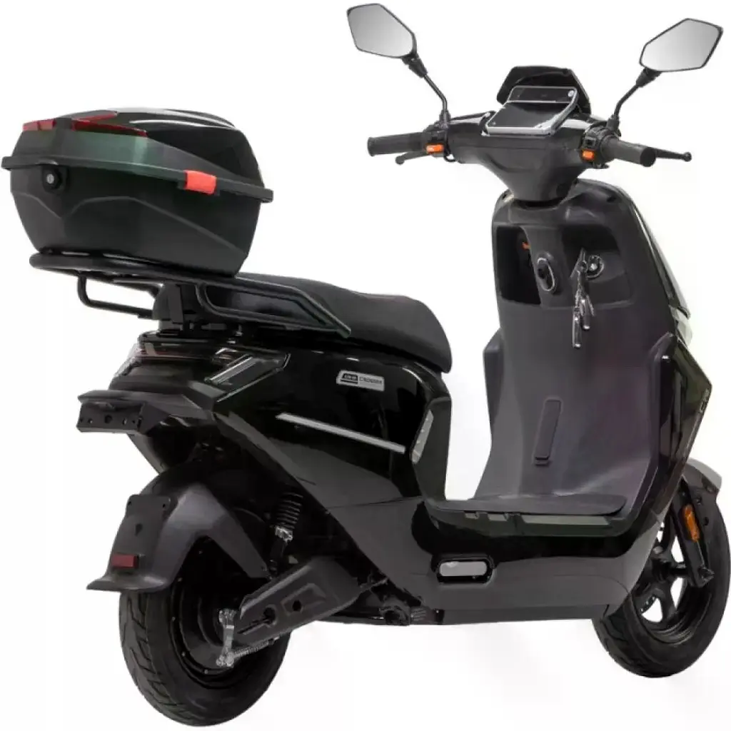 Электроскутер Двухместный Crosser CR15 (2500W, 72V/24Ah) Черный +Кофр-багажник - фото 3
