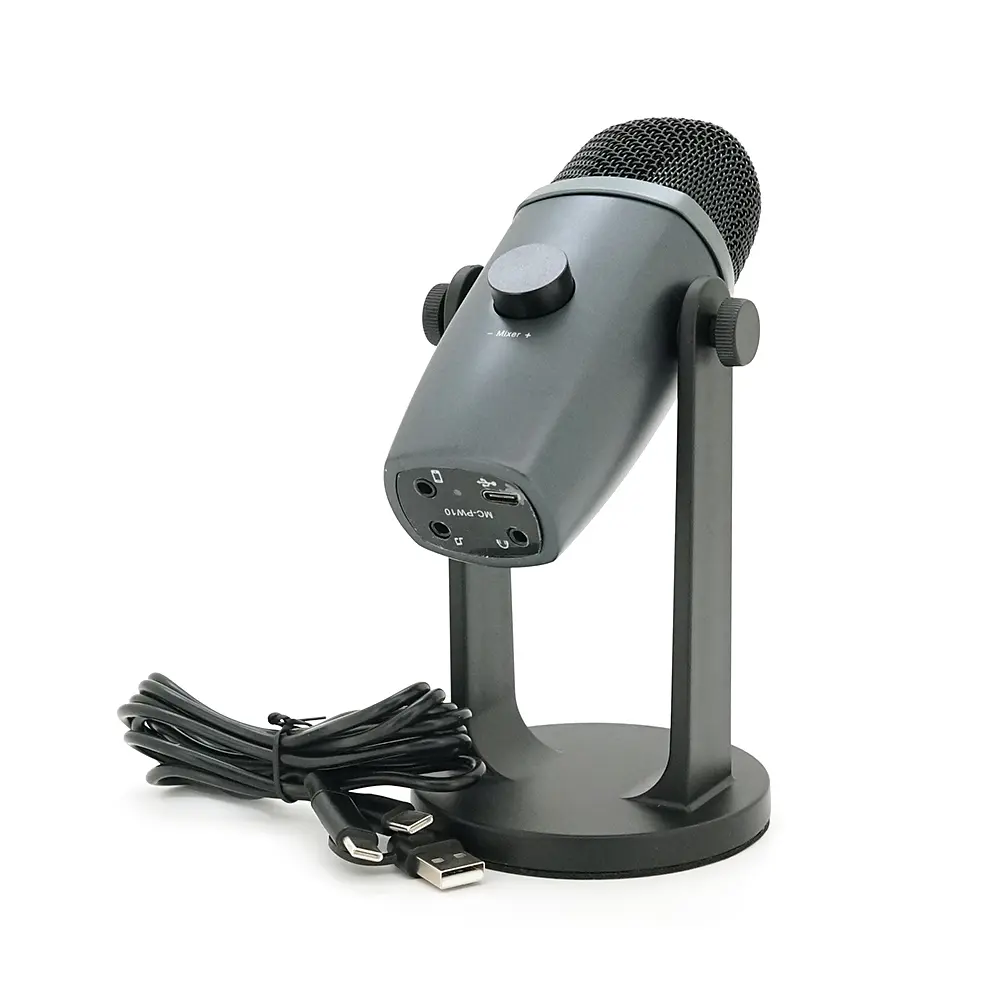 Професійний студійний мікрофон Jmary MC-PW10, живлення від USB, Box - фото 3