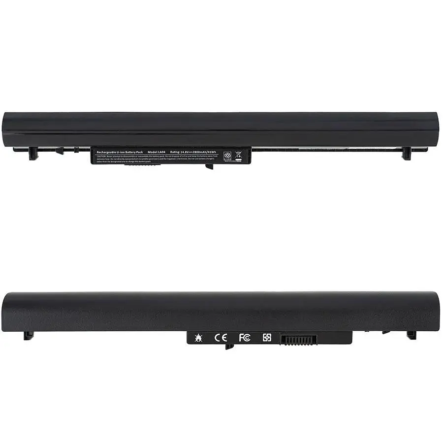 Батарея Hewlett Packard для ноутбука HP LA04 (Pavilion 14-N000 15-N000 15-N200 series) 14.8V 2800mAh Чорний (LG/ Samsung/ Sanyo) - фото 2
