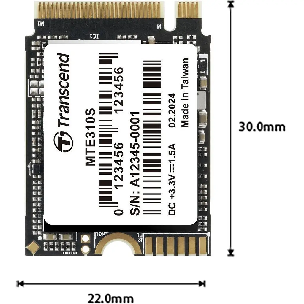 SSD накопичувач Transcend MTE310S 1TB (TS1TMTE310S) [155549] - фото 4