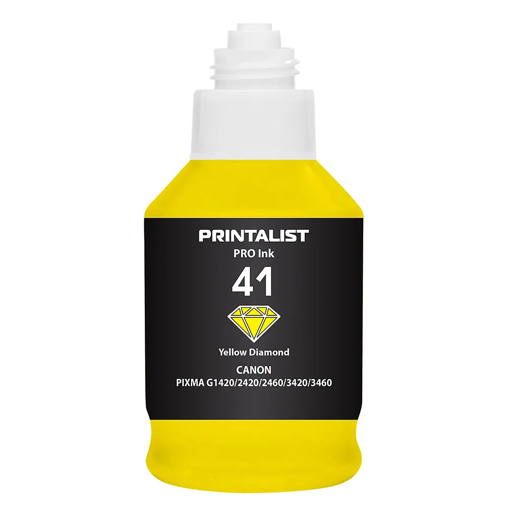 Чорнило PRINTALIST GI-41 для Canon Pixma G2420/3420 190г Yellow водорозчинне (PL41Y) - фото 7