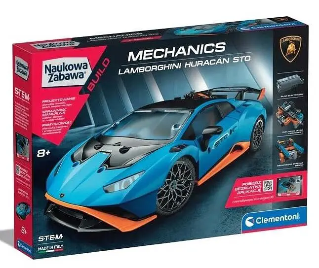 Интерактивный конструктор машинка Lamborghini - Clementoni 50752 - фото 6