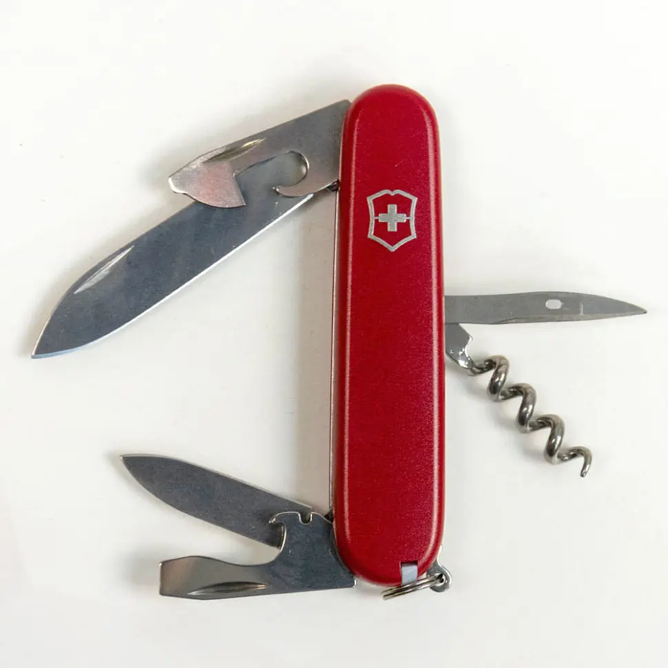Ніж Victorinox Spartan Mat 91мм 12функ черв.мат штоп - фото 10