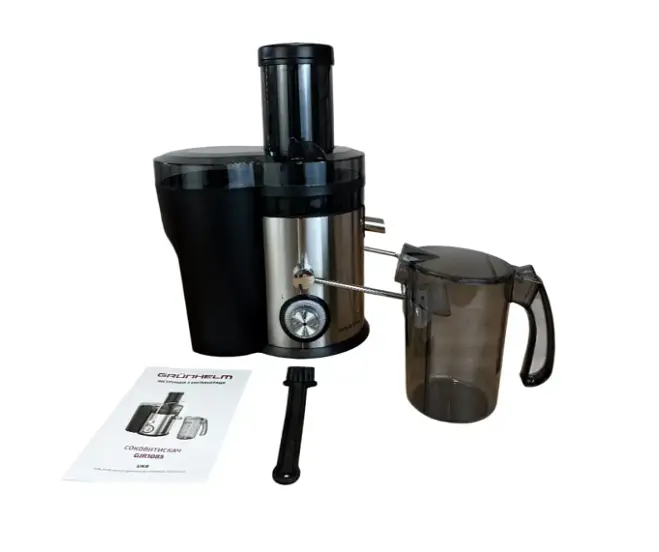 Соковижималка Grunhelm GJR1085 1000Вт 2 швидкості з широкою горловиною 85 мм - фото 5