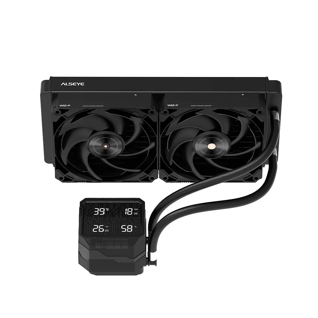 Система рідинного охолодження Alseye Q240 Plus(Black) (AS.02.11.0021) - фото 4