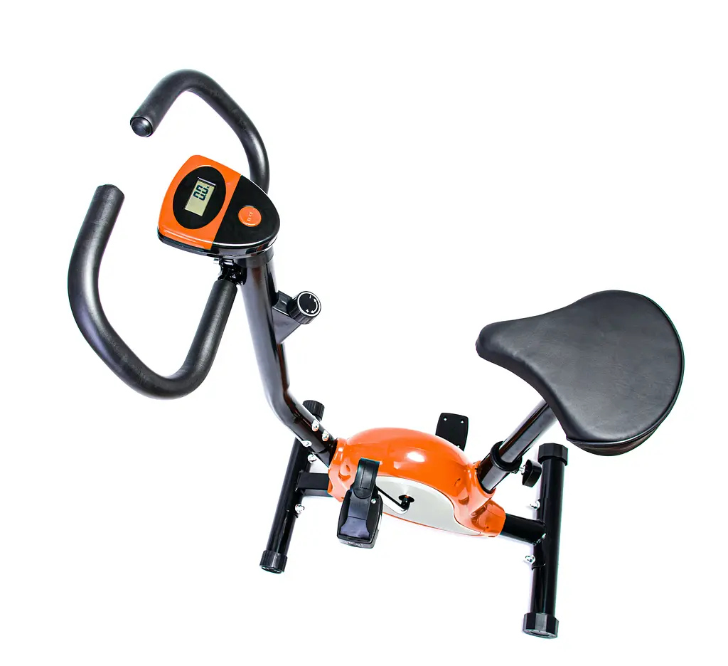 Велотренажер Fitline ES-8018 Point механічний помаранчевий - фото 3