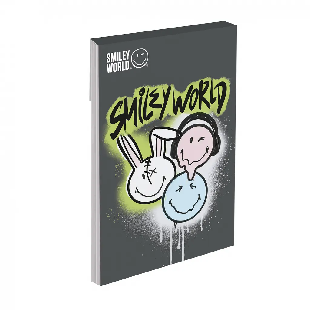 Блокнот Yes Smiley World А7 48 аркушів клітинка 1 шт. в асортименті (152572) - фото 9