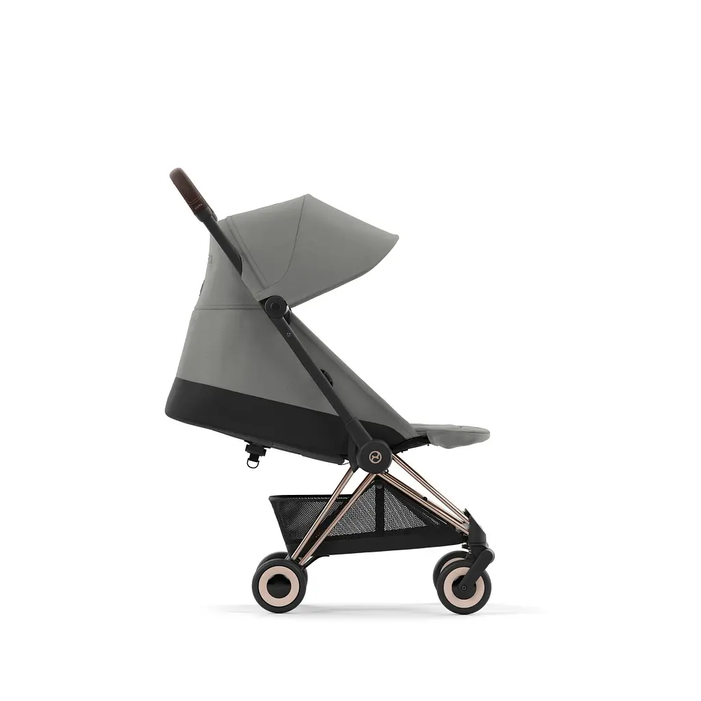 Коляска Cybex Coya Rosegold Mirage Grey - фото 5