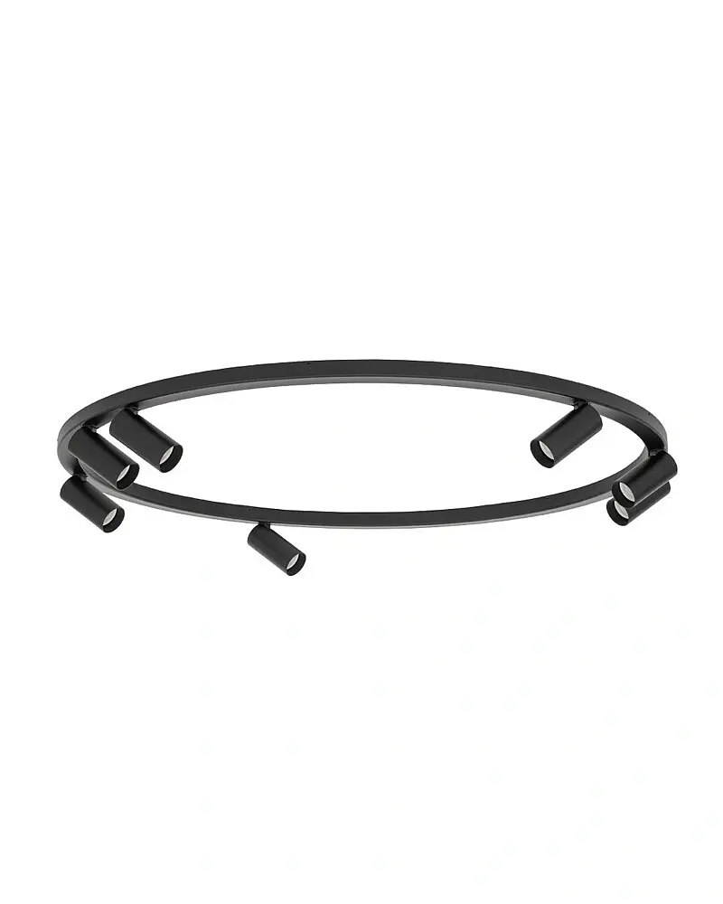 Люстра Nowodvorski 11944 Fourty Round GU10 R35 7x10W IP20 черная - фото 5