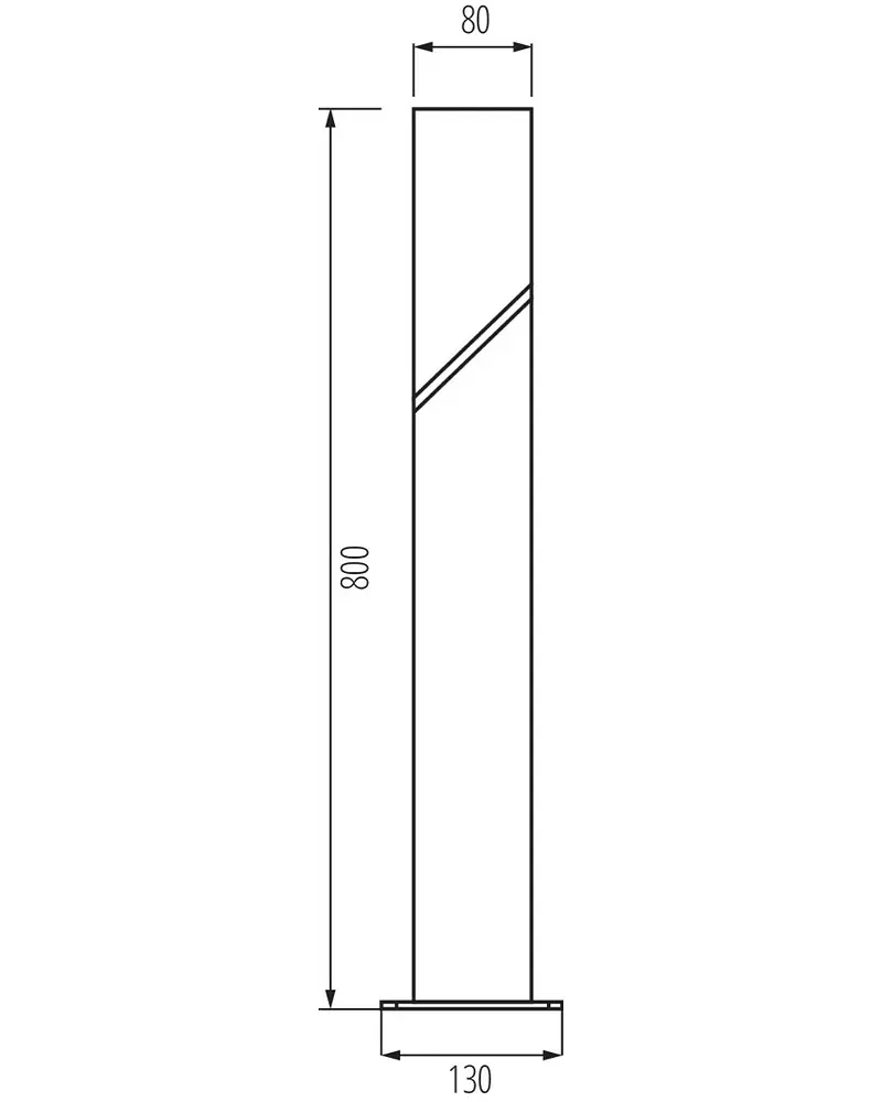 Уличный светильник Kanlux 36545 Laven 80 E27 10W IP44 Gr - фото 4