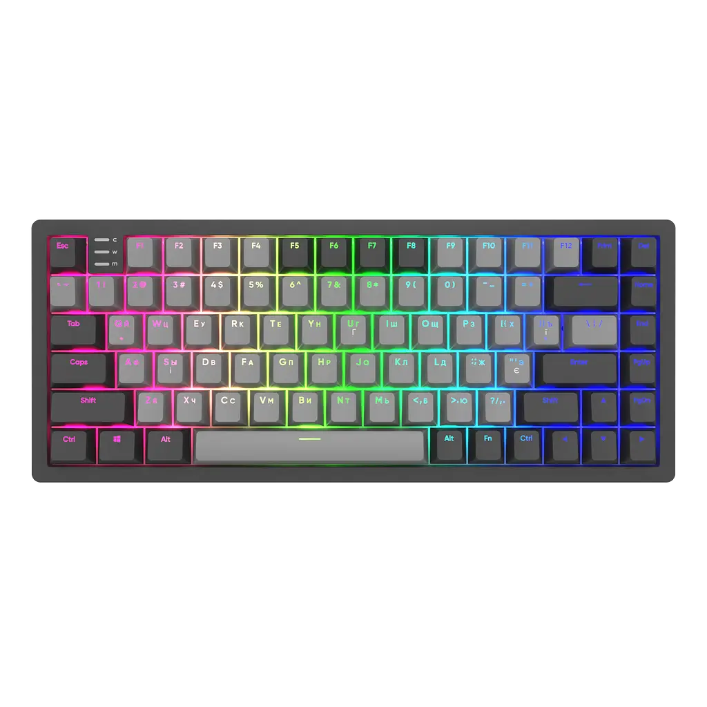 Игровая клавиатура Dark Project KD83A Gateron Cap Teal ENG/UA (KB-GCT-871-100004) - фото 2