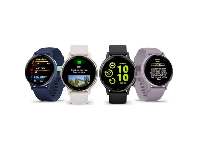 Смарт-годинник Garmin vivoactive 5 Metallic Orchid Aluminum Bezel with Orchid Case and Silicone (010-02862-13/53) - фото 4