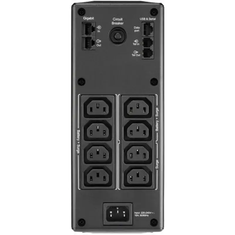 Пристрій безперебійного живлення APC Back-UPS Pro BR 1600VA, LCD (BR1600MI) - фото 4