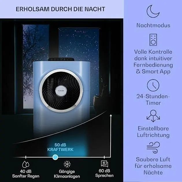 Кондиціонер мобільний Klarstein Kraftwerk Smart 12K (10035739) - фото 4