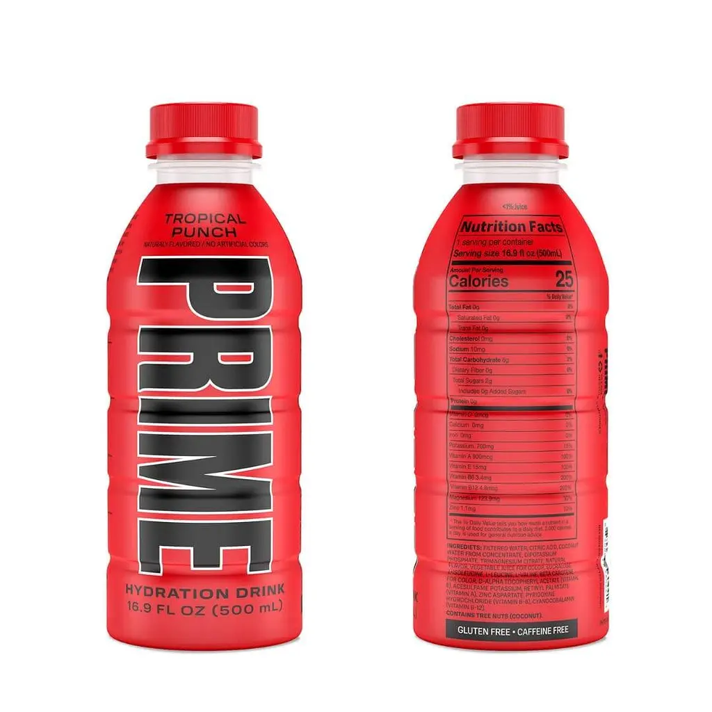 Напій Prime Hydration Tropical Punch 500 мл - фото 4
