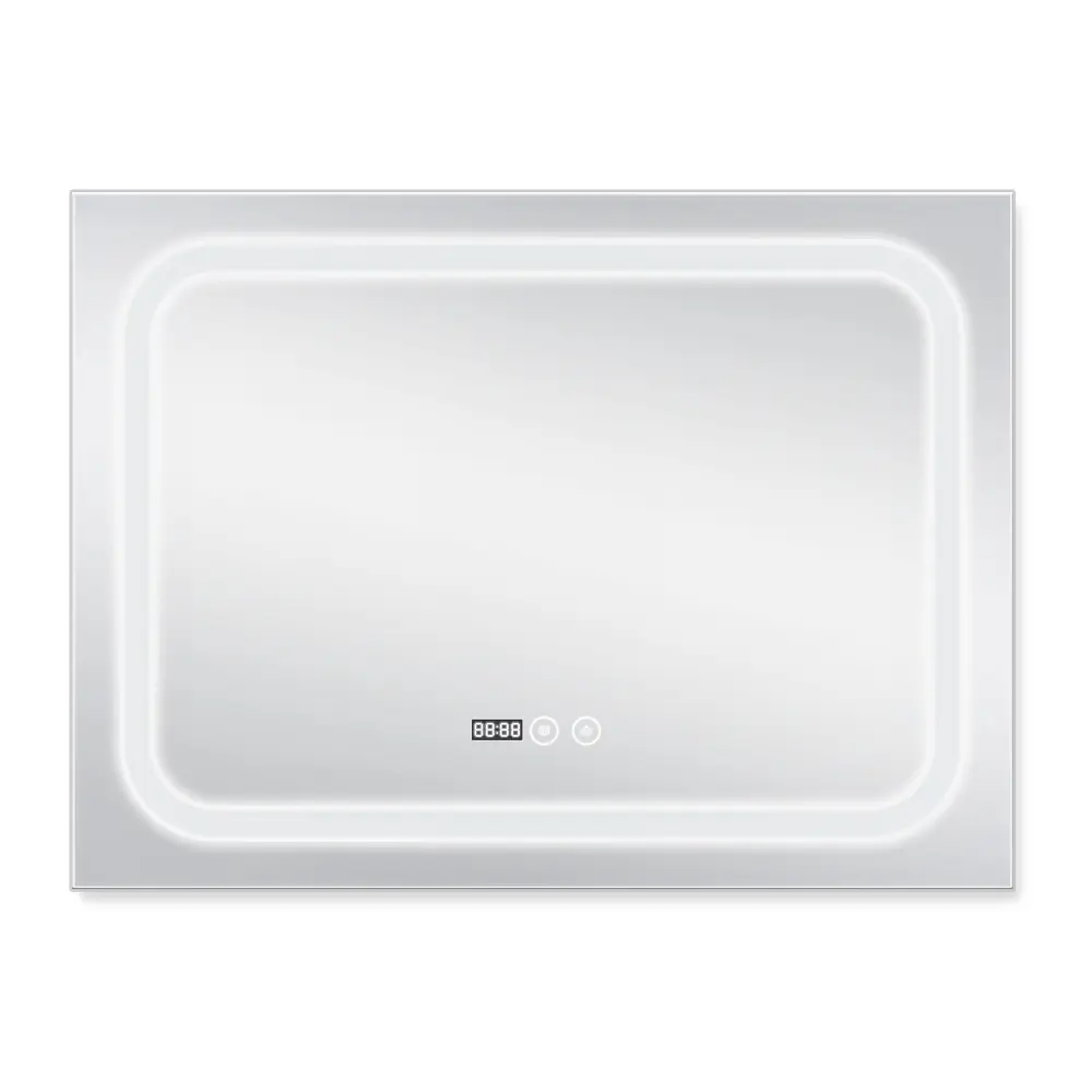 Дзеркало Qtap Mideya 800x600 (DC-F906) з LED-підсвічуванням та антизапотіванням QT2078F906W, Білий - фото 4