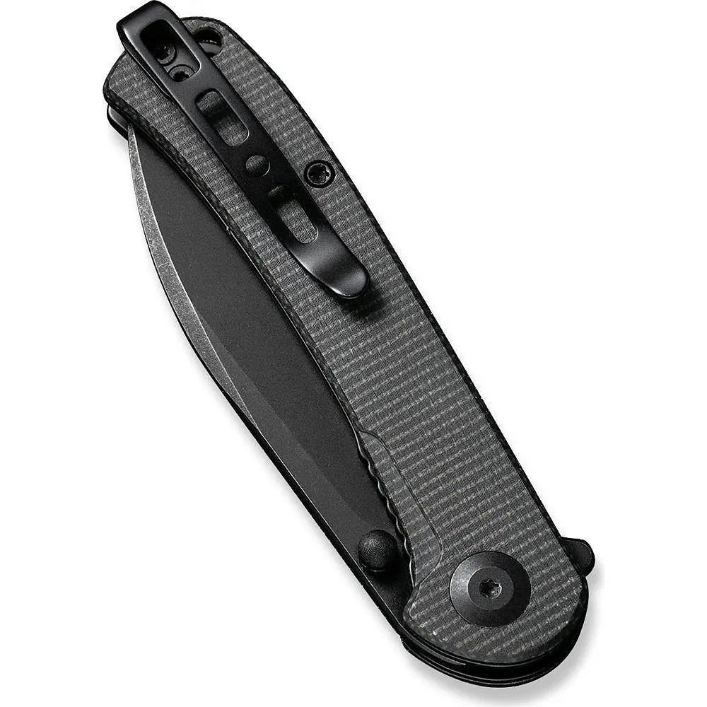 Ніж складний Sencut Scepter SA03G чорний - чорне лезо Micarta - фото 6