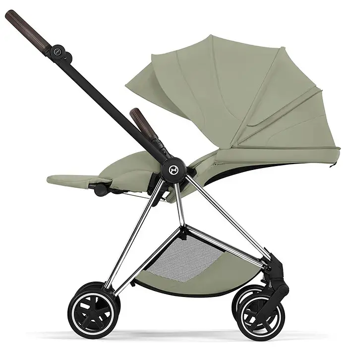 Cybex Mios Style 5.0 коляска 2 в 1 Sage Green шасі Chrome - фото 7