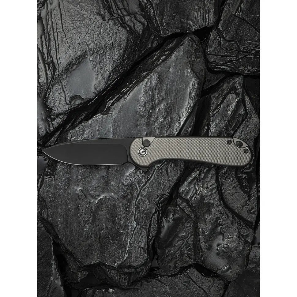 Ніж складаний кишеньковий Civivi Elementum II, (7.5 см) Nitro-V / Aluminum сірий - фото 17