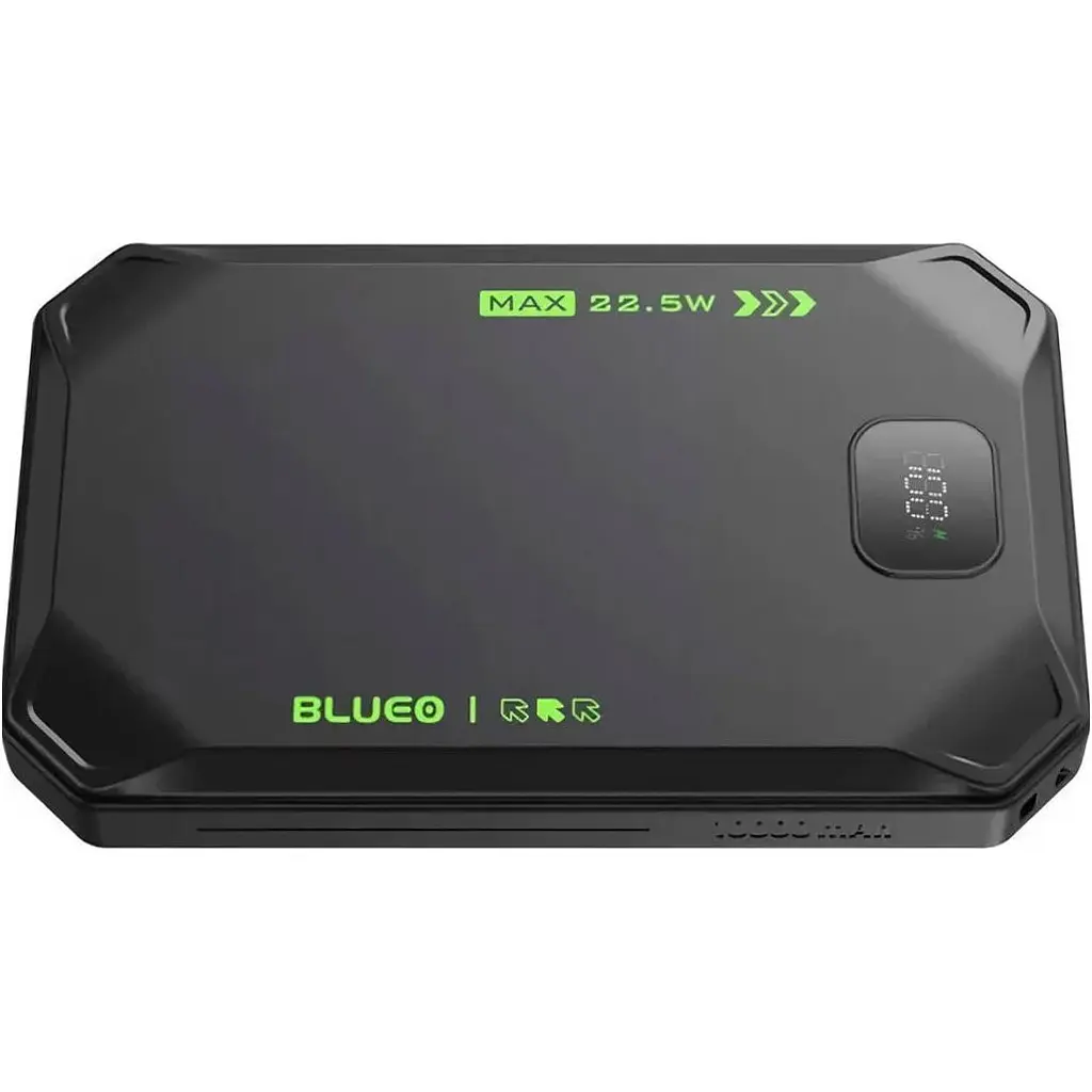 Зовнішній акумулятор Blueo Ape Legend MiniX Power Bank 10000mAh Black [97421] - фото 2