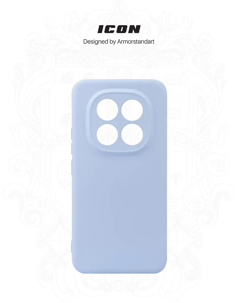 Чехол ArmorStandart ICON для Xiaomi Redmi Note 15 Pro Plus 5G / Poco M8 Pro 5G Camera cover Lavender (ARM89825) - фото 3