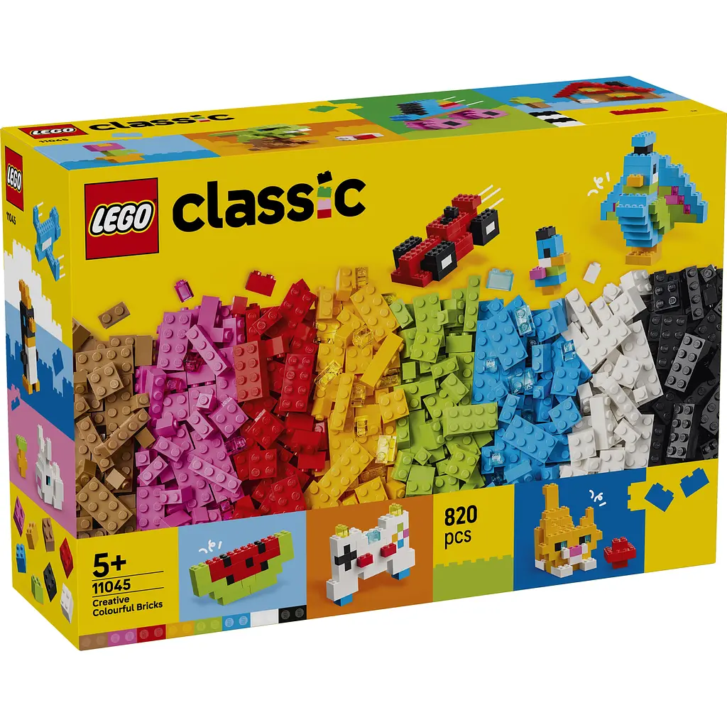 Конструктор LEGO Classic Креативні барвисті кубики (11045) - фото 3